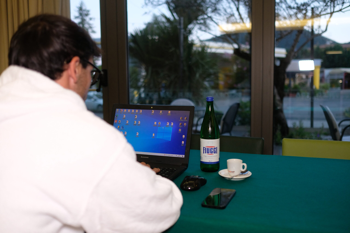 Postazione per lo smart working